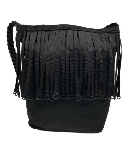 BAICYCLON by Bagjack（バイシクロンバイバッグジャック）BAICYCLON by bagjack (バイシクロンバイバッグジャック) TAPE FRINGE BAG ブラックの古着・服飾アイテム