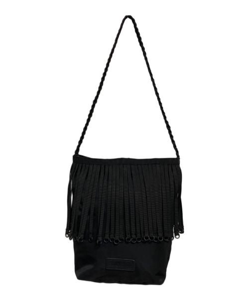 BAICYCLON by Bagjack（バイシクロンバイバッグジャック）BAICYCLON by bagjack (バイシクロンバイバッグジャック) TAPE FRINGE BAG ブラックの古着・服飾アイテム
