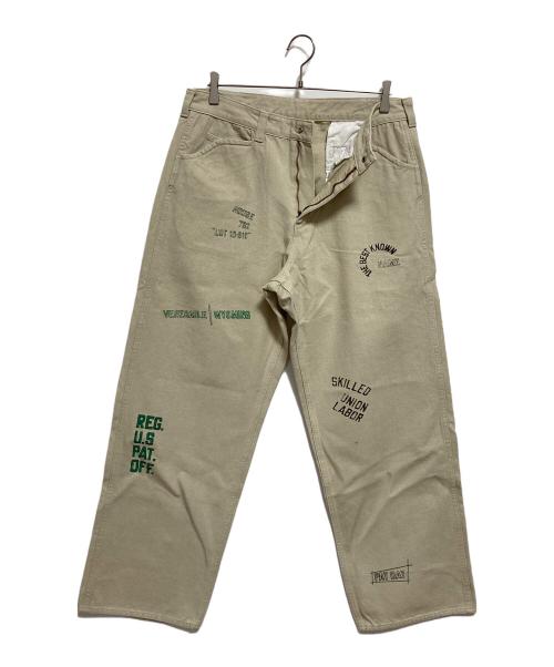 PAY DAY（ペイデイ）PAY DAY (ペイデイ) メモリアルパンツ ベージュ サイズ:Lの古着・服飾アイテム