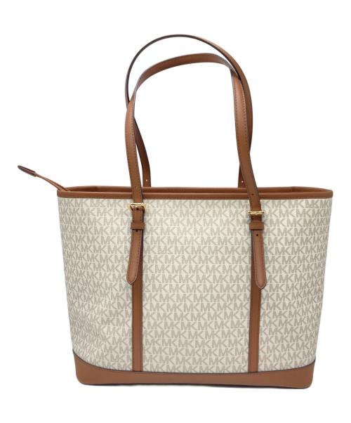 MICHAEL KORS（マイケル・コース）MICHAEL KORS (マイケル・コース) トートバッグ ベージュの古着・服飾アイテム