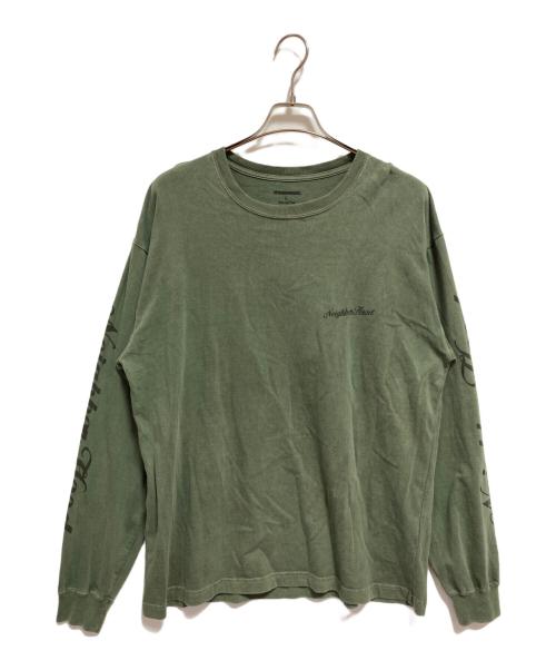 NEIGHBORHOOD（ネイバーフッド）NEIGHBORHOOD (ネイバーフッド) ロングカットソー グリーン サイズ:Lの古着・服飾アイテム
