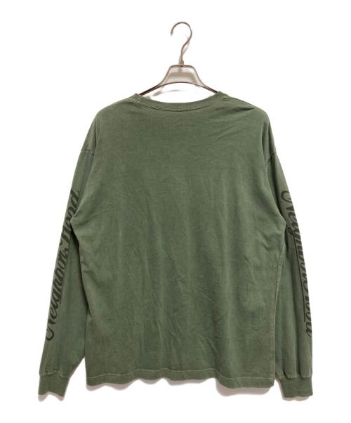NEIGHBORHOOD（ネイバーフッド）NEIGHBORHOOD (ネイバーフッド) ロングカットソー グリーン サイズ:Lの古着・服飾アイテム
