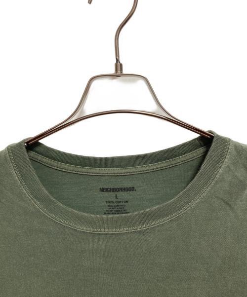 NEIGHBORHOOD（ネイバーフッド）NEIGHBORHOOD (ネイバーフッド) ロングカットソー グリーン サイズ:Lの古着・服飾アイテム