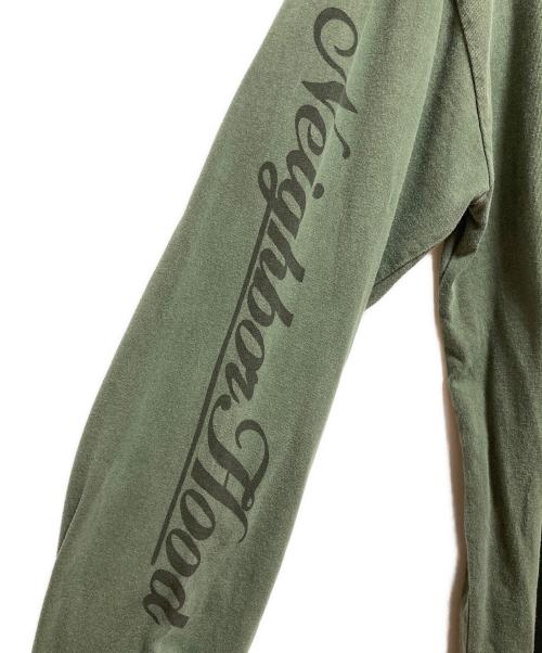 NEIGHBORHOOD（ネイバーフッド）NEIGHBORHOOD (ネイバーフッド) ロングカットソー グリーン サイズ:Lの古着・服飾アイテム