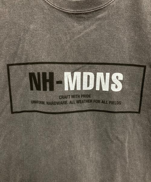 NEIGHBORHOOD（ネイバーフッド）NEIGHBORHOOD (ネイバーフッド) MADNESS (マッドネス) 製品染めクルーネックＴシャツ グレー サイズ:Lの古着・服飾アイテム