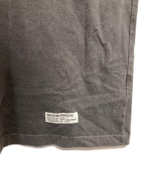 NEIGHBORHOOD（ネイバーフッド）NEIGHBORHOOD (ネイバーフッド) MADNESS (マッドネス) 製品染めクルーネックＴシャツ グレー サイズ:Lの古着・服飾アイテム