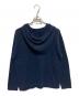 POLO RALPH LAUREN (ポロ・ラルフローレン) コットンリネンニットパーカー ネイビー サイズ:M：6000円