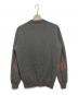 POLO RALPH LAUREN (ポロ・ラルフローレン) メリノウールエルボーパッチカーディガン グレー サイズ:S：5000円