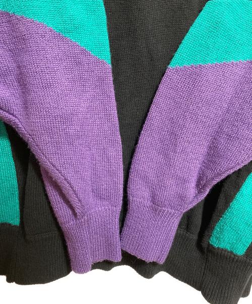 Hysteric Glamour（ヒステリックグラマー）Hysteric Glamour (ヒステリックグラマー) ドルマンスリーブ ニット ブラック サイズ:FREEの古着・服飾アイテム