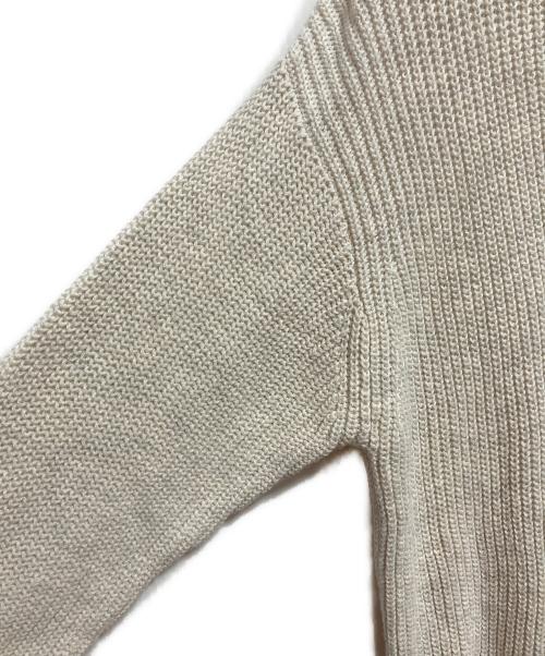 UGG（アグ）UGG (アグ) ハーフジップ インターシャ ニット アイボリー サイズ:Mの古着・服飾アイテム