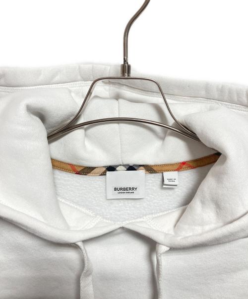 BURBERRY LONDON（バーバリーロンドン）BURBERRY LONDON (バーバリーロンドン) ロゴパーカー ホワイト サイズ:XSの古着・服飾アイテム