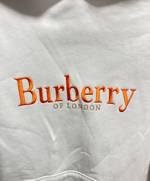 BURBERRY LONDON（バーバリーロンドン）BURBERRY LONDON (バーバリーロンドン) ロゴパーカー ホワイト サイズ:XSの古着・服飾アイテム
