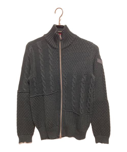 DIESEL（ディーゼル）DIESEL (ディーゼル) ドライバーズニット ブラック サイズ:Lの古着・服飾アイテム