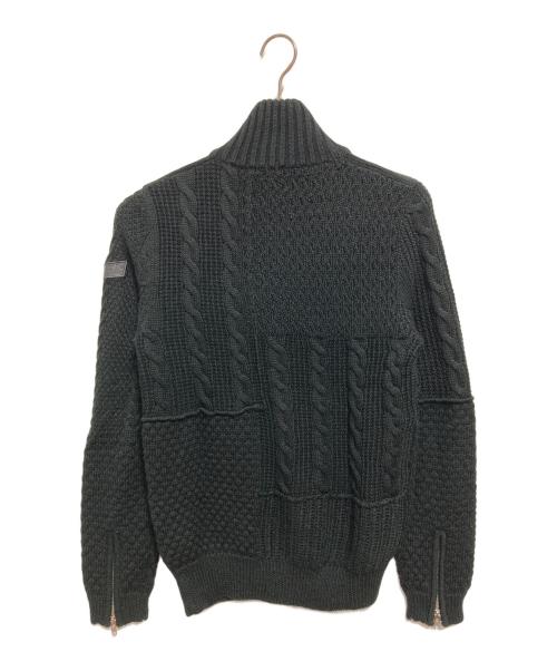 DIESEL（ディーゼル）DIESEL (ディーゼル) ドライバーズニット ブラック サイズ:Lの古着・服飾アイテム