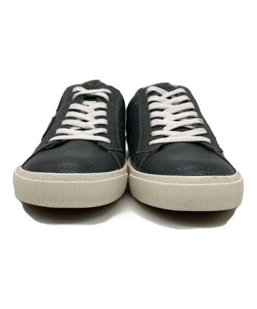 EA7（イーエーセブン）EA7 (イーエーセブン) クラック加工ローカットスニーカー グレー×カーキ サイズ:26.5cm 未使用品の古着・服飾アイテム