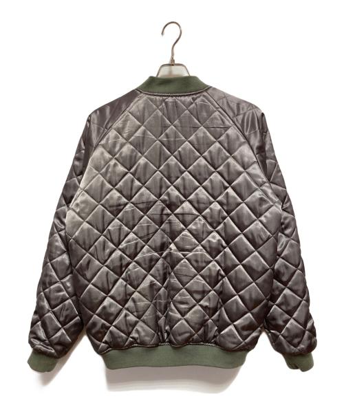 BILLVAN（ビルバン）BILLVAN (ビルバン) サテンスカジャン ブラック サイズ:Lの古着・服飾アイテム