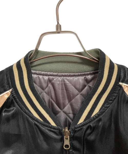 BILLVAN（ビルバン）BILLVAN (ビルバン) サテンスカジャン ブラック サイズ:Lの古着・服飾アイテム