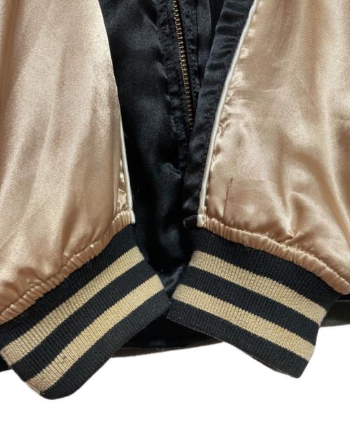 BILLVAN（ビルバン）BILLVAN (ビルバン) サテンスカジャン ブラック サイズ:Lの古着・服飾アイテム