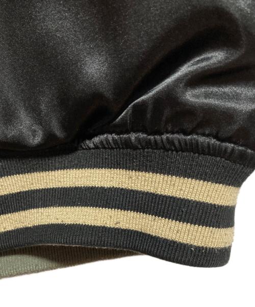 BILLVAN（ビルバン）BILLVAN (ビルバン) サテンスカジャン ブラック サイズ:Lの古着・服飾アイテム