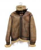 Schottショット）の古着「B3ムートンジャケット」｜ブラウン