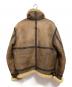 Schott (ショット) B3ムートンジャケット ブラウン サイズ:SIZE 40：20000円