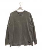 NEIGHBORHOODネイバーフッド）の古着「SAVAGE.SQD/C-CREW.LS」｜グレー