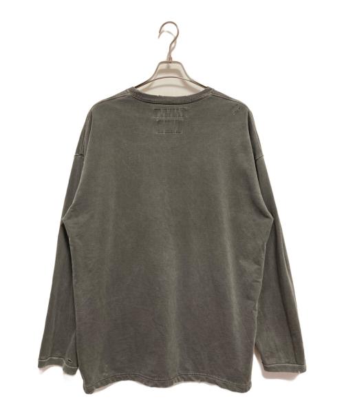 NEIGHBORHOOD（ネイバーフッド）NEIGHBORHOOD (ネイバーフッド) SAVAGE.SQD/C-CREW.LS グレー サイズ:Lの古着・服飾アイテム