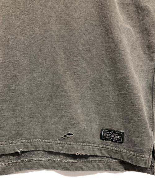 NEIGHBORHOOD（ネイバーフッド）NEIGHBORHOOD (ネイバーフッド) SAVAGE.SQD/C-CREW.LS グレー サイズ:Lの古着・服飾アイテム