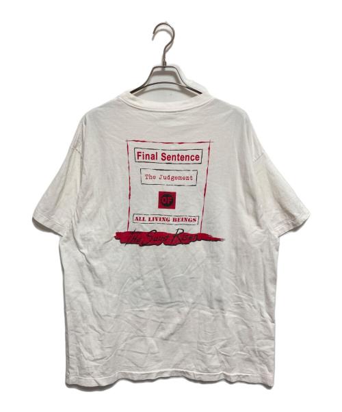 SAINT MICHAEL（セントマイケル）SAINT MICHAEL (セントマイケル) Denim Tears (デニムティアーズ) SS TEE HOLY STATE ホワイト サイズ:XXLの古着・服飾アイテム