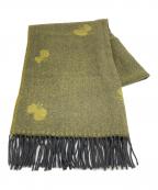 KLIPPANクリッパン）の古着「大判ストール」｜グリーン