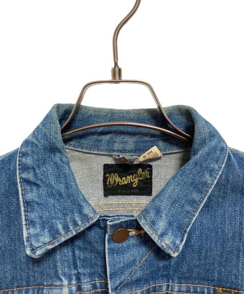 Wrangler（ラングラー）Wrangler (ラングラー) 70’S デニムジャケット インディゴ サイズ:SIZE 36の古着・服飾アイテム