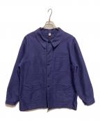 GALLICEガリス）の古着「フレンチモールスキンジャケット」｜ネイビー