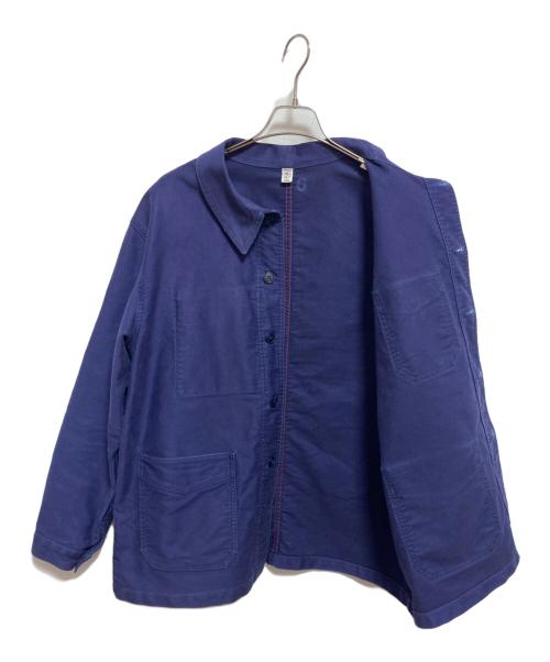 GALLICE（ガリス）GALLICE (ガリス) フレンチモールスキンジャケット ネイビー サイズ:6の古着・服飾アイテム