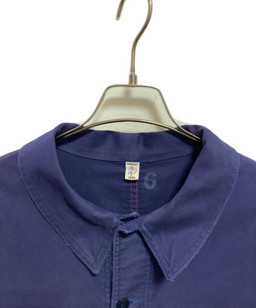 GALLICE（ガリス）GALLICE (ガリス) フレンチモールスキンジャケット ネイビー サイズ:6の古着・服飾アイテム