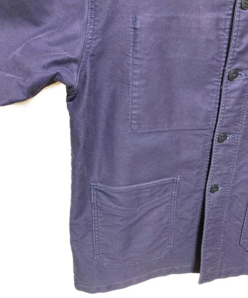 GALLICE（ガリス）GALLICE (ガリス) フレンチモールスキンジャケット ネイビー サイズ:6の古着・服飾アイテム