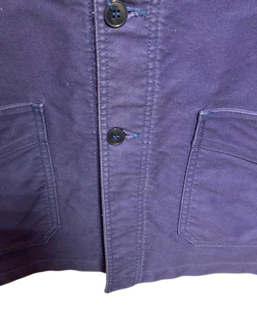 GALLICE（ガリス）GALLICE (ガリス) フレンチモールスキンジャケット ネイビー サイズ:6の古着・服飾アイテム