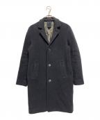 JASON DENHAMデンハム）の古着「JD PRINSEN COAT」｜ネイビー