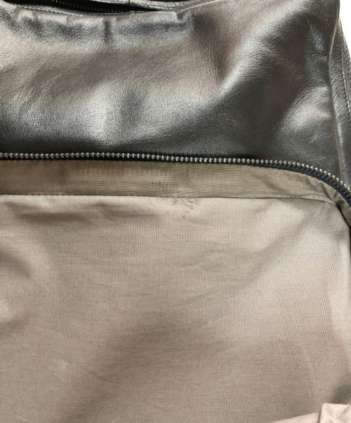 BOTTEGA VENETA（ボッテガベネタ）BOTTEGA VENETA (ボッテガベネタ) イントレチャートバックパック ブラックの古着・服飾アイテム