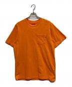 SUPREMEシュプリーム）の古着「ポケットTシャツ」｜オレンジ