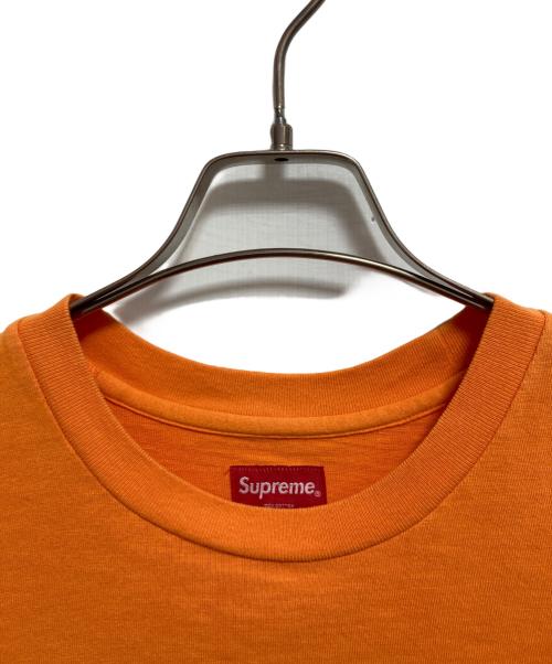 SUPREME（シュプリーム）Supreme (シュプリーム) ポケットTシャツ オレンジ サイズ:Mの古着・服飾アイテム