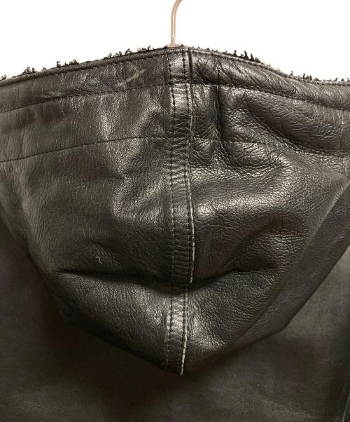 UNDERCOVER（アンダーカバー）UNDERCOVER (アンダーカバー) レザージャケット ブラック サイズ:SIZE 3の古着・服飾アイテム