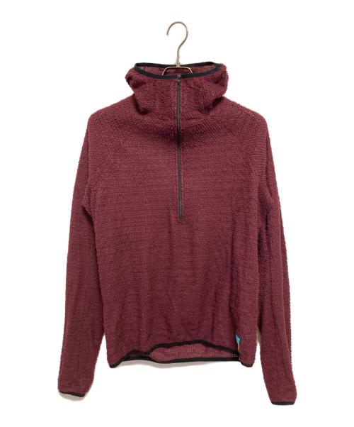 senchi designs（センチデザイン）senchi designs (センチデザイン) Lark Hoodie レッド サイズ:Lの古着・服飾アイテム