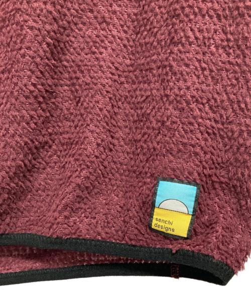 senchi designs（センチデザイン）senchi designs (センチデザイン) Lark Hoodie レッド サイズ:Lの古着・服飾アイテム