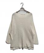 L'appartementアパルトモン）の古着「Linen Boat Neck Knit」｜ホワイト