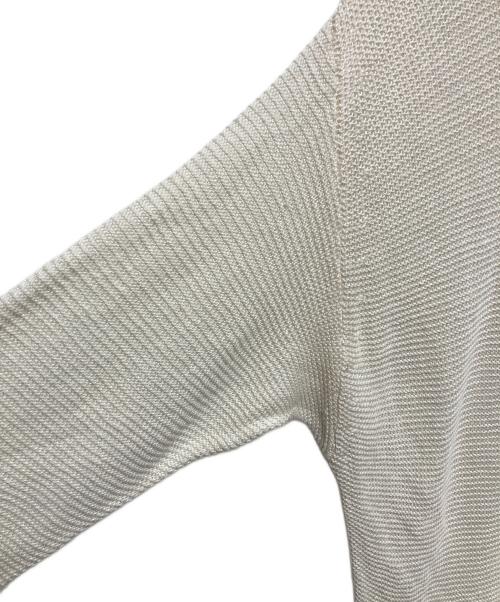 L'appartement（アパルトモン）L'appartement (アパルトモン) Linen Boat Neck Knit ホワイト サイズ:-の古着・服飾アイテム