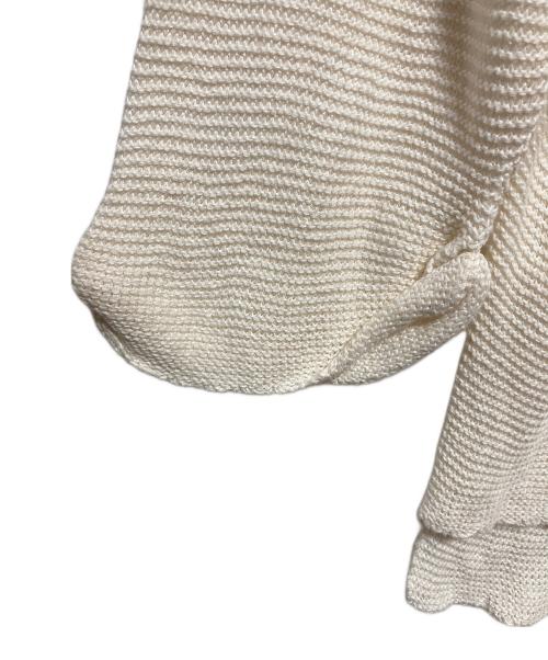 L'appartement（アパルトモン）L'appartement (アパルトモン) Linen Boat Neck Knit ホワイト サイズ:-の古着・服飾アイテム