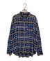JOURNAL STANDARD relume（ジャーナルスタンダード レリューム）の古着「ヴィンテージチェックローンシャツ」｜ネイビー