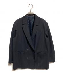 FRAMeWORK（フレームワーク）の古着「ウールダブルブレストジャケット」｜ネイビー
