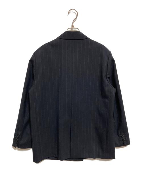 FRAMeWORK（フレームワーク）FRAMeWORK (フレームワーク) ウールダブルブレストジャケット ネイビー サイズ:38の古着・服飾アイテム