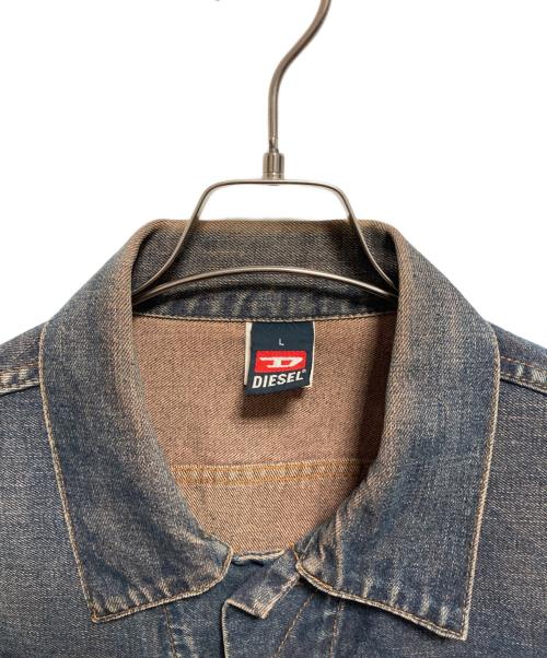 DIESEL（ディーゼル）DIESEL (ディーゼル) GREGGデニムジャケット インディゴ サイズ:Lの古着・服飾アイテム